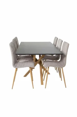 Venture Home Spisegrupper-Spisebordssæt Piazza med stole Windu