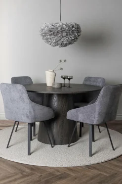 Venture Home Spisegrupper-Spisegruppe Lanzo med 4 stole Rosie