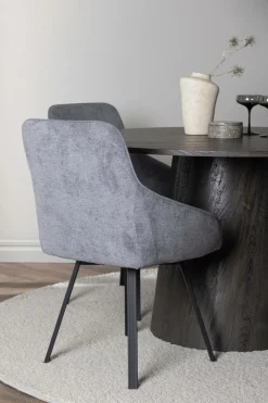 Venture Home Spisegrupper-Spisegruppe Lanzo med 4 stole Rosie