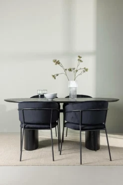 Venture Home Spisegrupper-Spisegruppe Isolde med 4 stole Selma