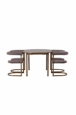 Venture Home Spisegrupper-Spisegruppe Andy med stole Morning