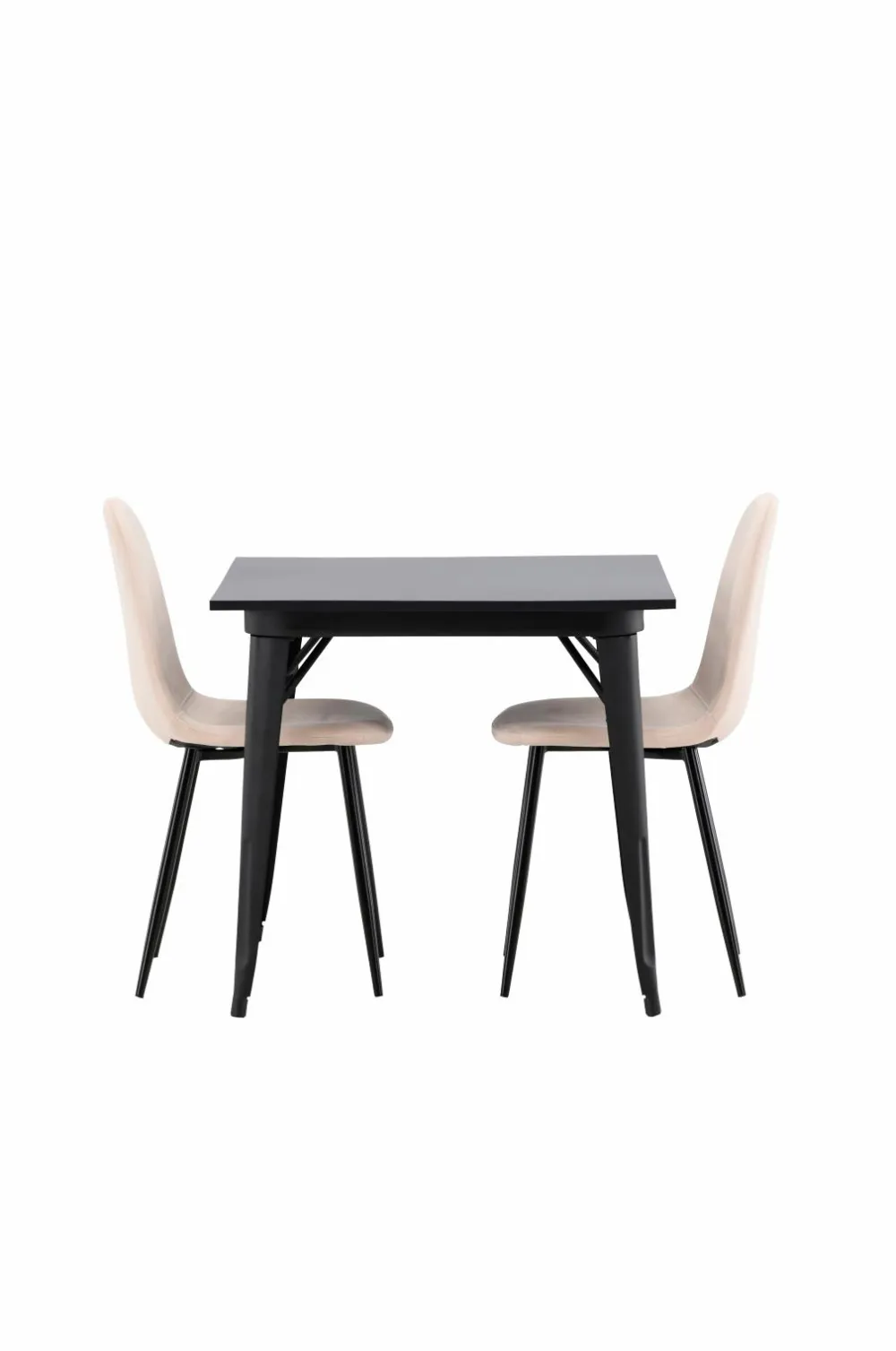 Venture Home Spisegrupper-Spisegruppe Tempe med 2 spisebordsstole Polar