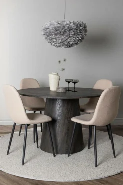 Venture Home Spisegrupper-Spisegruppe Lanzo med 4 stole Polar