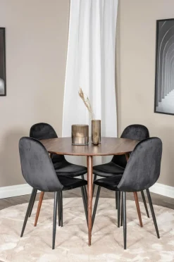 Venture Home Spisegrupper-Spisegruppe Plaza med 4 stole Polar