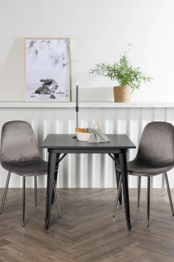 Venture Home Spisegrupper-Spisegruppe Tempe med 2 stole Eva