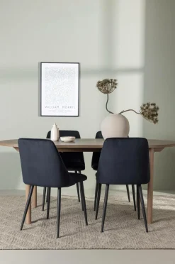 Venture Home Spisegrupper-Spisegruppe Andy med 4 stole Night