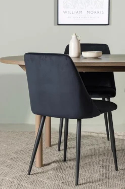 Venture Home Spisegrupper-Spisegruppe Andy med 4 stole Night