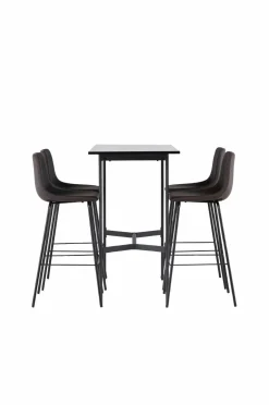 Venture Home Spisegrupper-Spisegruppe Rax med 4 stole Alexi