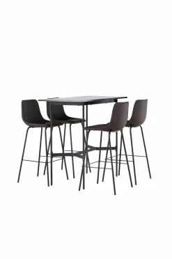 Venture Home Spisegrupper-Spisegruppe Rax med 4 stole Alexi