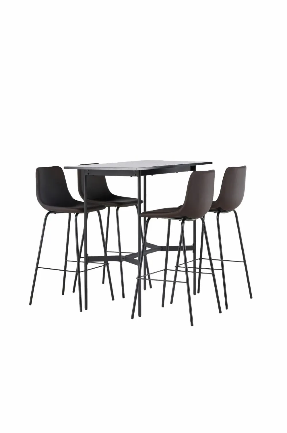 Venture Home Spisegrupper-Spisegruppe Rax med 4 stole Alexi