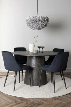 Venture Home Spisegrupper-Spisegruppe Lanzo med 4 stole Night