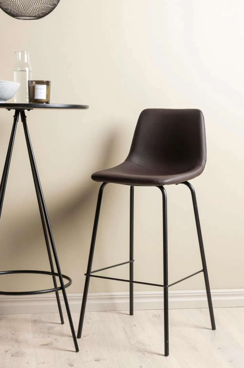 Venture Home Spisegrupper-Spisegruppe Bistro med 2 stk. stole Alexi