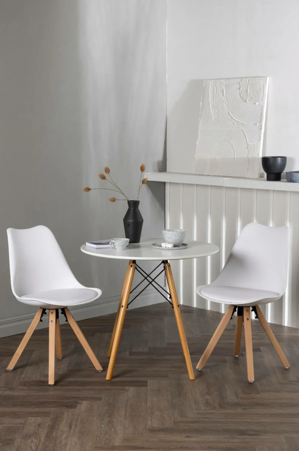 Venture Home Spisegrupper-Spisegruppe Danburi med 2 stk. stole Zeno