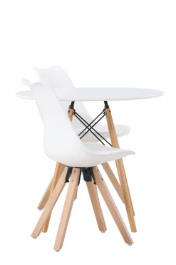 Venture Home Spisegrupper-Spisegruppe Danburi med 2 stk. stole Zeno