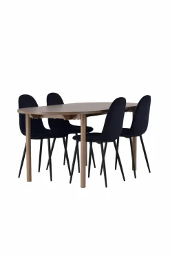 Venture Home Spisegrupper-Spisegruppe Andy med stole Polar