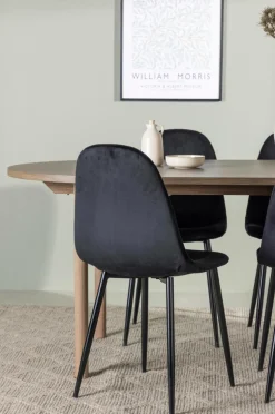 Venture Home Spisegrupper-Spisegruppe Andy med stole Polar