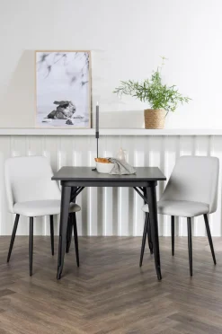 Venture Home Spisegrupper-Spisegruppe Tempe med 2 stole Night