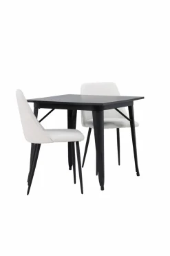 Venture Home Spisegrupper-Spisegruppe Tempe med 2 stole Night