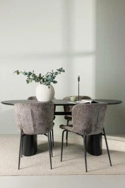 Venture Home Spisegrupper-Spisegruppe Isolde med 4 stk. stole Modesto