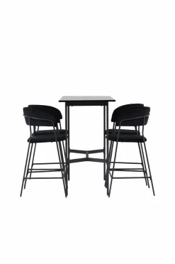 Venture Home Spisegrupper-Spisegruppe Rax med 4 stole Lui