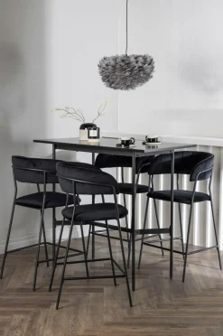 Venture Home Spisegrupper-Spisegruppe Rax med 4 stole Lui