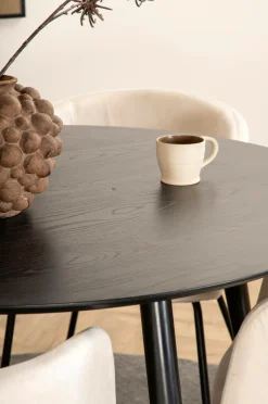 Venture Home Spisegrupper-Spisegruppe Dipp med 4 spisebordsstole Berit