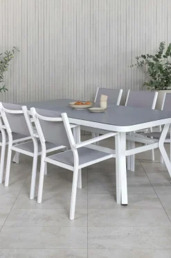 Venture Home Spisegrupper-Spisegruppe Virya med 6 stole Copacabana