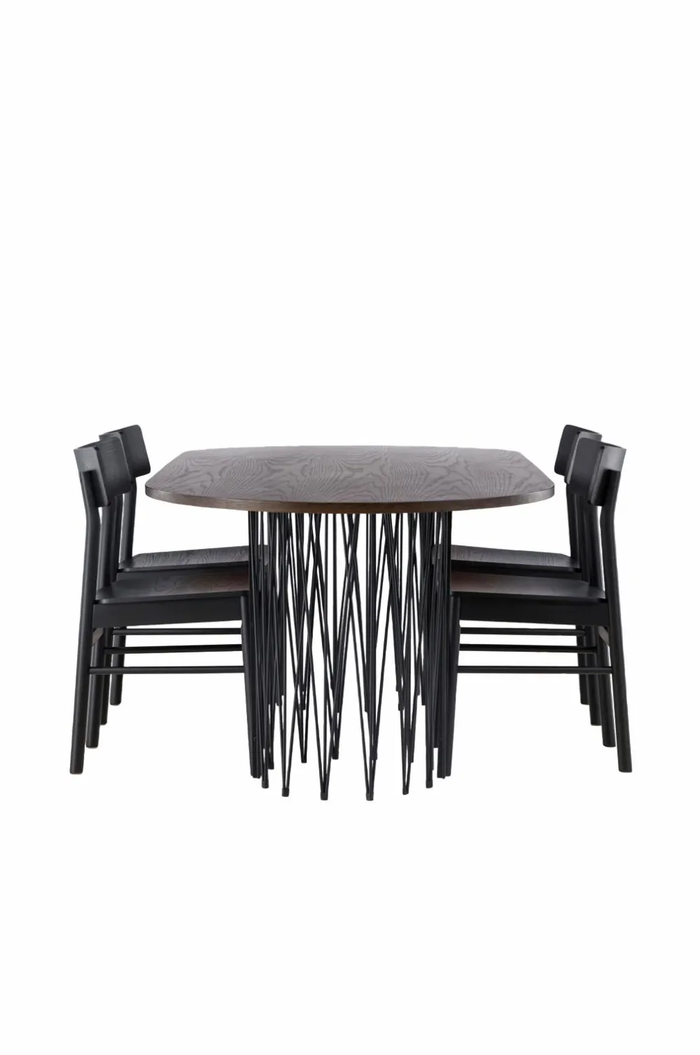 Venture Home Spisegrupper-Spisegruppe Stone Oval og stolene Montros