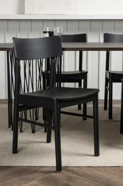 Venture Home Spisegrupper-Spisegruppe Stone Oval og stolene Montros