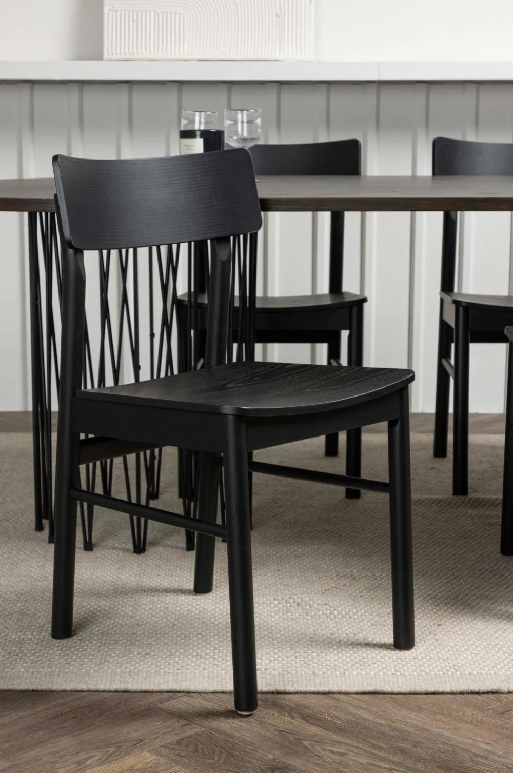 Venture Home Spisegrupper-Spisegruppe Stone Oval og stolene Montros