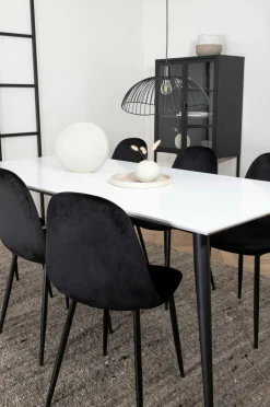 Venture Home Spisegrupper-Spisegruppe Jimmy med 6 spisebordsstole Polar