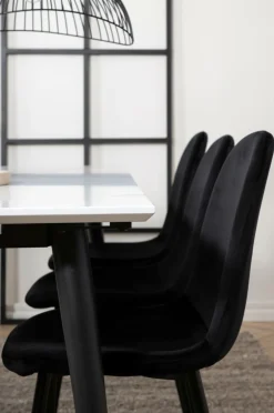 Venture Home Spisegrupper-Spisegruppe Jimmy med 6 spisebordsstole Polar