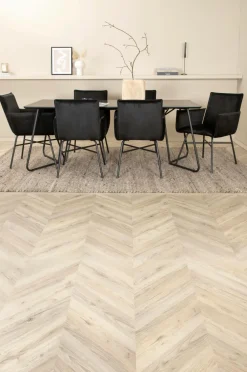 Venture Home Spisegrupper-Spisegruppe Petra med 6 spisebordsstole Petra