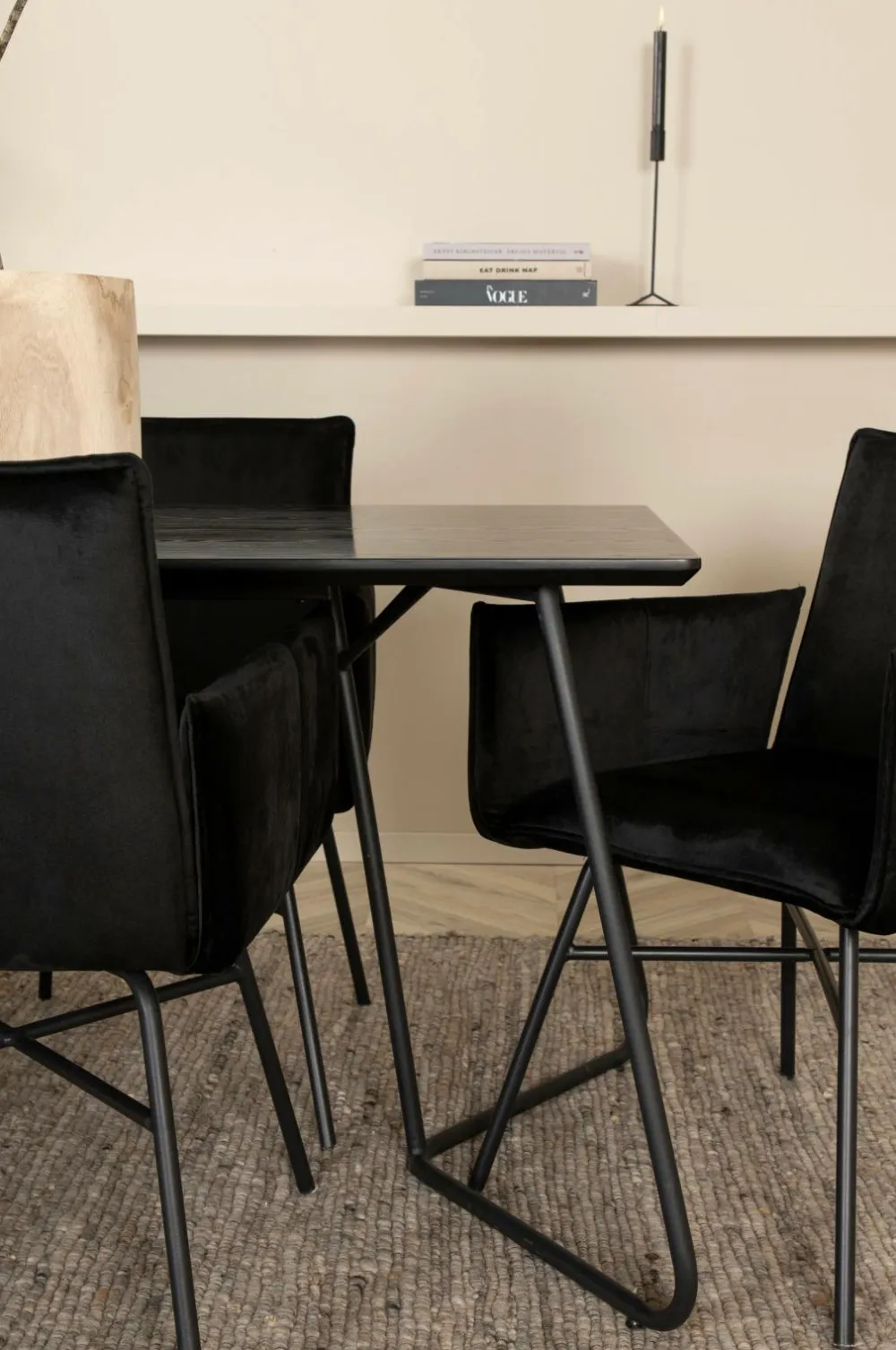 Venture Home Spisegrupper-Spisegruppe Petra med 6 spisebordsstole Petra