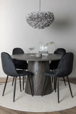 Venture Home Spisegrupper-Spisegruppe Lanzo med 4 stole Polar