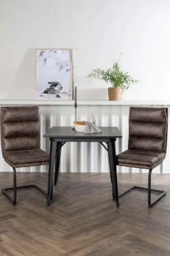 Venture Home Spisegrupper-Spisegruppe Tempe med 2 stole Zizo