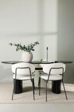 Venture Home Spisegrupper-Spisegruppe Isolde med 4 stk. stole Chico