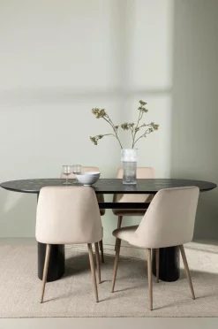 Venture Home Spisegrupper-Spisegruppe Isolde med 4 stk. stole Night