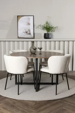 Venture Home Spisegrupper-Spisegruppe Durango med 4 stk. stole Edina