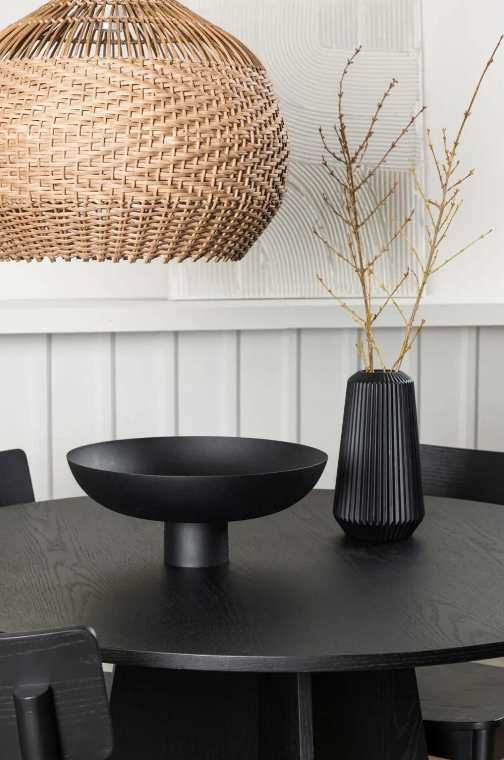 Venture Home Spisegrupper-Spisegruppe Bootcut Round og stolene Montros