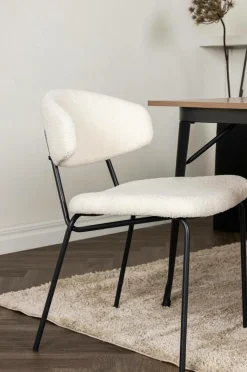 Venture Home Spisegrupper-Spisegruppe Tempe med 4 spisebordsstole Chico