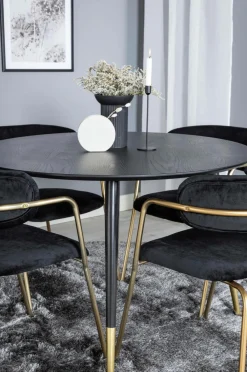 Venture Home Spisegrupper-Spisegruppe Dipp med 4 stk. stole Arrow