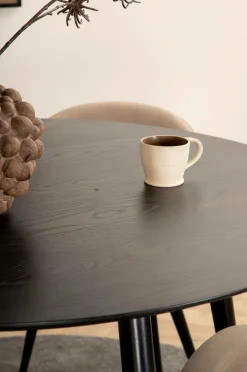 Venture Home Spisegrupper-Spisegruppe Dipp med 4 spisebordsstole Velvet Stitches