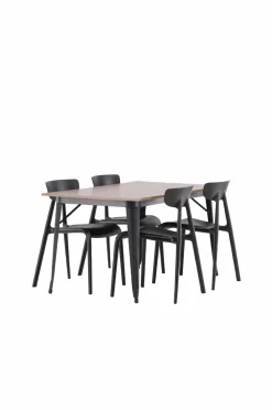 Venture Home Spisegrupper-Spisegruppe Tempe med 4 stole Ursholmen