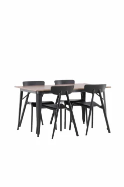 Venture Home Spisegrupper-Spisegruppe Tempe med 4 stole Ursholmen