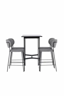 Venture Home Spisegrupper-Spisegruppe Rax med 4 stole Bell