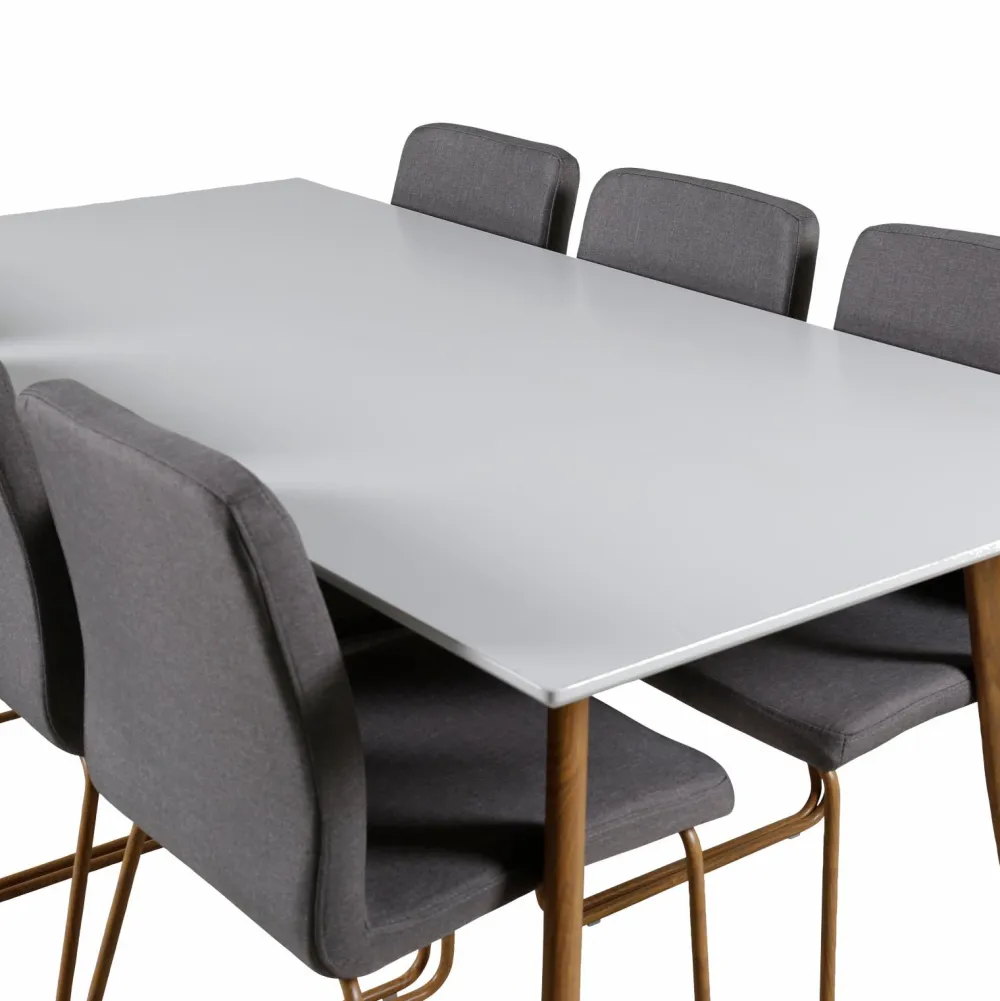 Venture Home Spisegrupper-Spisegruppe Polar med stolene Mace