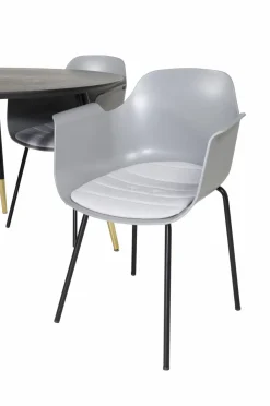 Venture Home Spisegrupper-Spisegruppe Dipp med 4 stk. stole Comfort