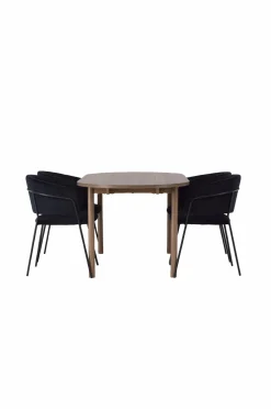 Venture Home Spisegrupper-Spisegruppe Andy med stole Selma