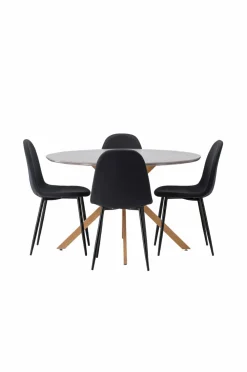 Venture Home Spisegrupper-Spisegruppe Piazza og stolene Polar